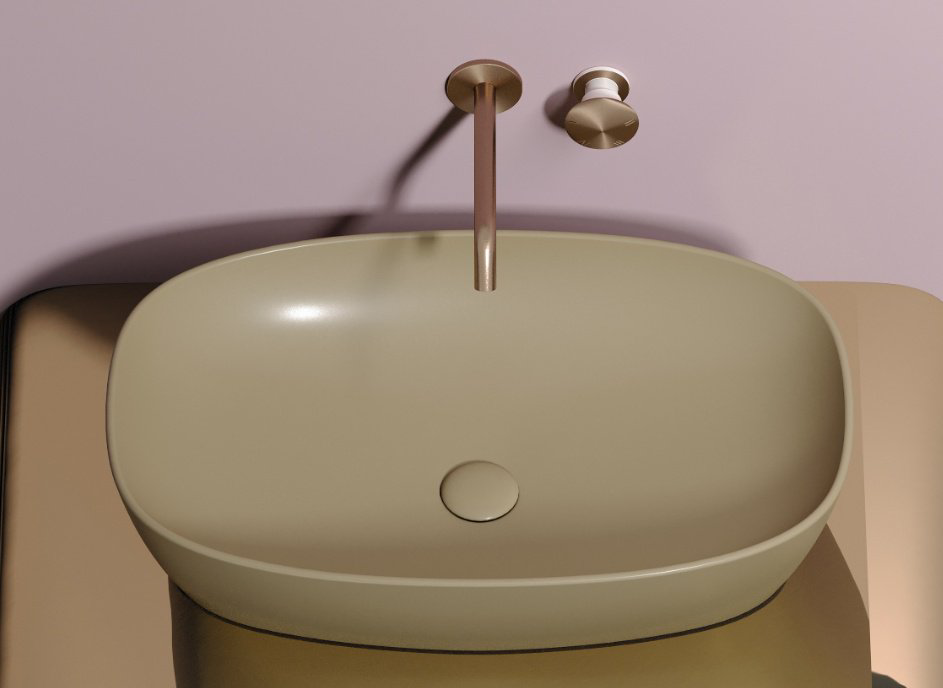 Раковина Ceramicanova CN6049MC накладная овальная 60, санфарфор купить,NaN