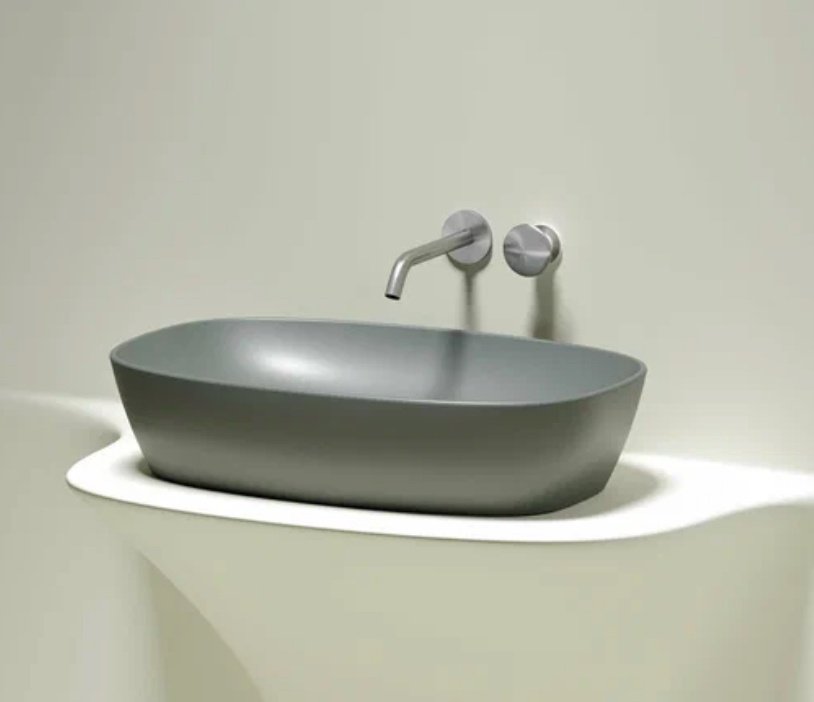 Раковина Ceramicanova CN6049MH накладная прямоугольная 60, санфарфор