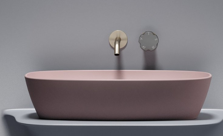 Раковина Ceramicanova CN6049MP накладная овальная 60, санфарфор купить,NaN