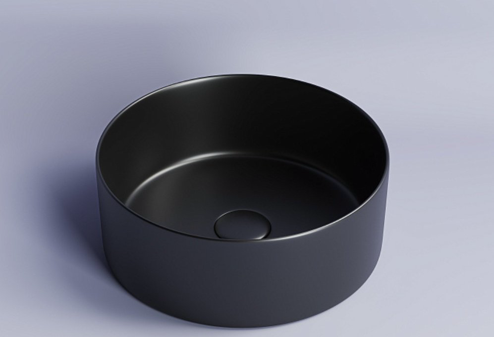 Раковина Ceramicanova CN6032MB накладная круглая 36, санфарфор купить,189200