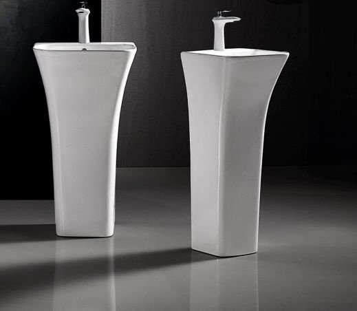Раковина с пьедесталом 45 см Ceruttispa CT7283