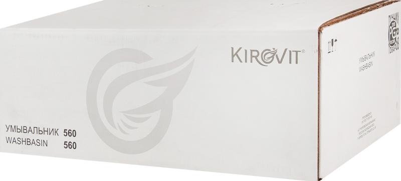Раковина накладная Kirovit Гамма 56 55.5 см