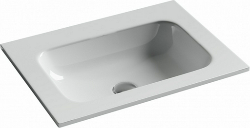Раковина Ceramicanova CN7011wx врезная прямоугольная 61, санфарфор