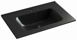 Раковина Ceramicanova CN7007MB врезная прямоугольная 71, санфарфор