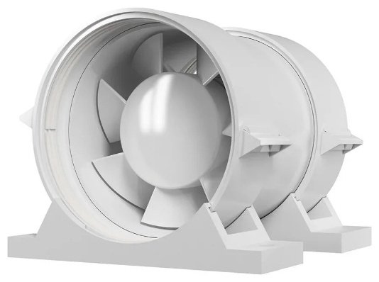 Вытяжной вентилятор ЭРА осевой 14 ВтВт, PRO 4