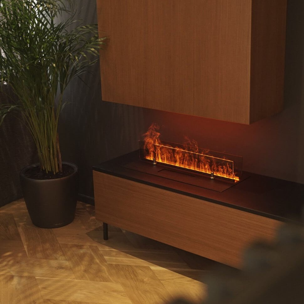 Электрокамин Schones Feuer встроенный 600 PRO Steel купить,NaN