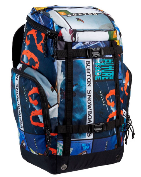 Рюкзак-сумка для ботинок Burton Booter Catalog Collage prt 40л синий с принтом купить,NaN