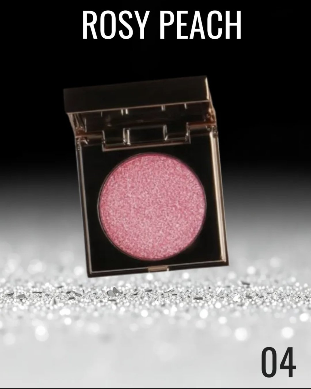 Sen Sulu глиттер прессованные Sparkle mood 04 Rosy Peach купить,5200