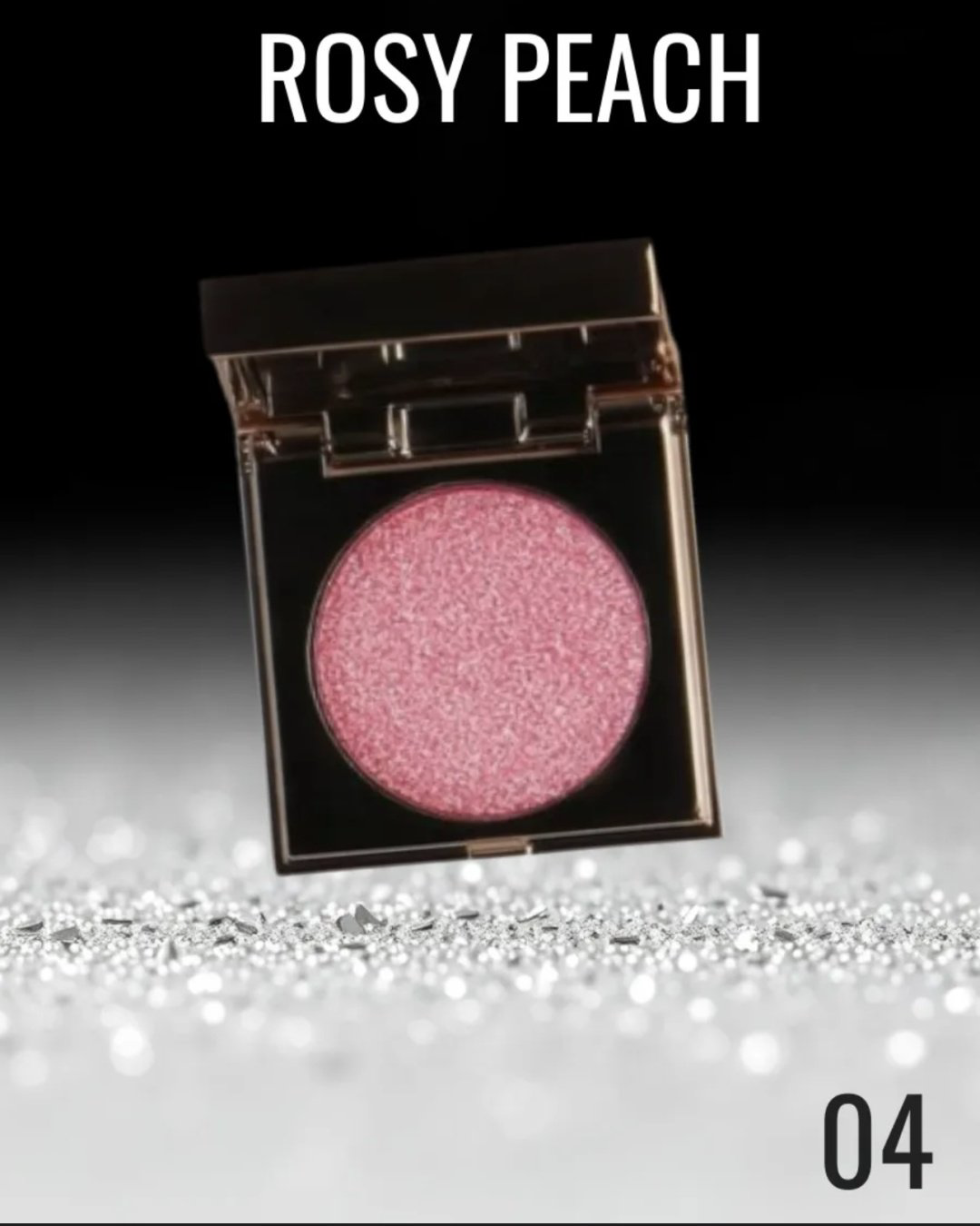 Sen Sulu глиттер прессованные Sparkle mood 04 Rosy Peach купить,5200