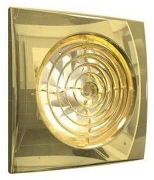Вытяжной вентилятор ЭРА осевой 10 ВтВт, AURA 5C ф125 Gold