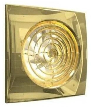Вытяжной вентилятор ЭРА осевой 10 ВтВт, AURA 5C ф125 Gold