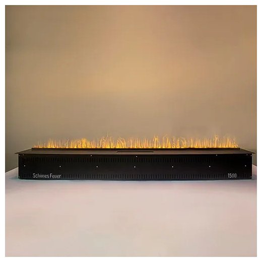 Электрокамин Schones Feuer встроенный 3D FireLine 1500 Steel