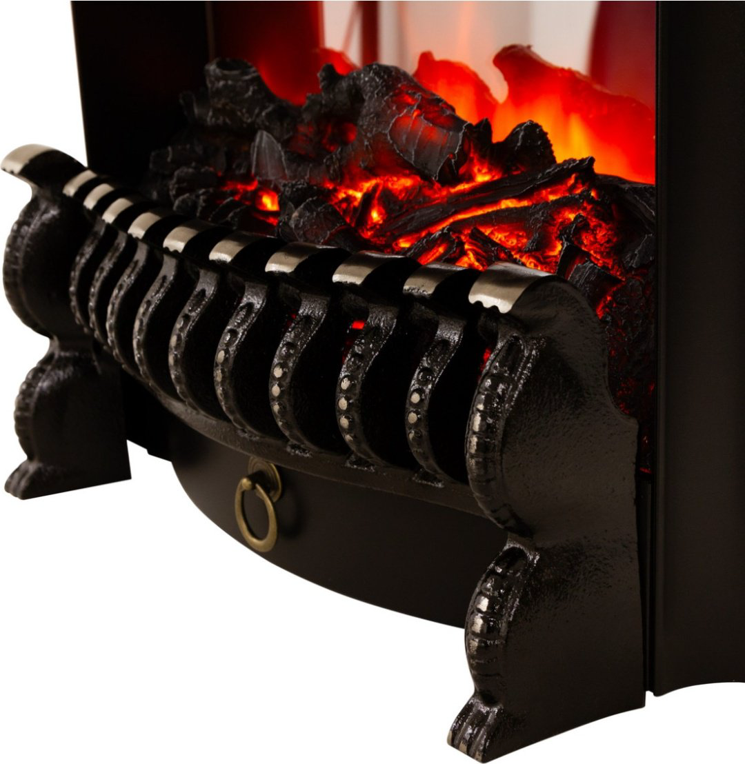 Электрокамин Real Flame встроенный FOBOS LUX BL RC 610х503х290, обогрев, зеркало/черный - ForteMarket Электрокамин Real Flame встроенный FOBOS LUX BL RC 610х503х290, обогрев, зеркало/черный купить,252800
