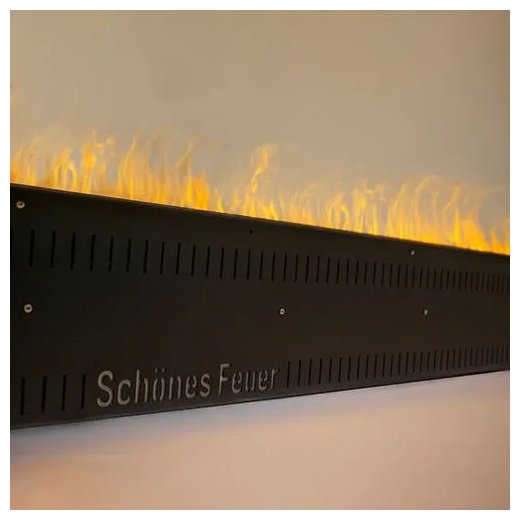 Электрокамин Schones Feuer встроенный 3D FireLine 1500 Steel
