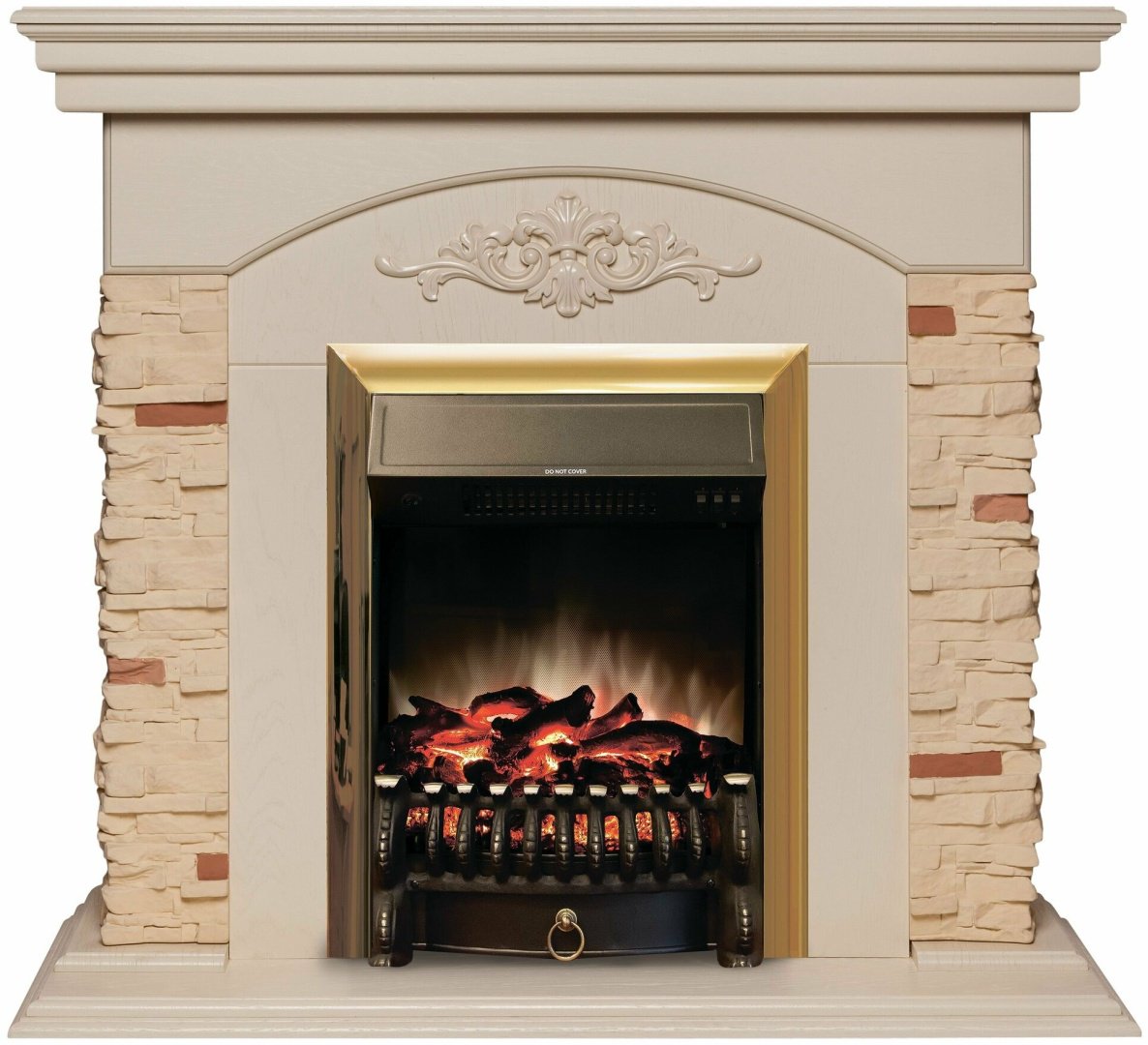 Электрокамин Real Flame напольный EAPOLIS STD/EUG WT-F612 с очагом FOBOS LUX BL LT купить,NaN
