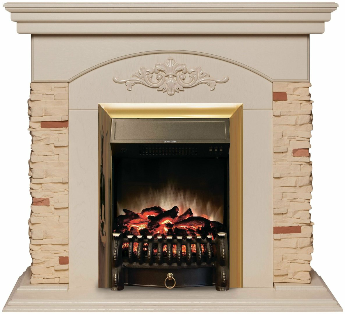 Электрокамин Real Flame напольный EAPOLIS STD/EUG WT-F612 с очагом FOBOS LUX BL LT купить,NaN