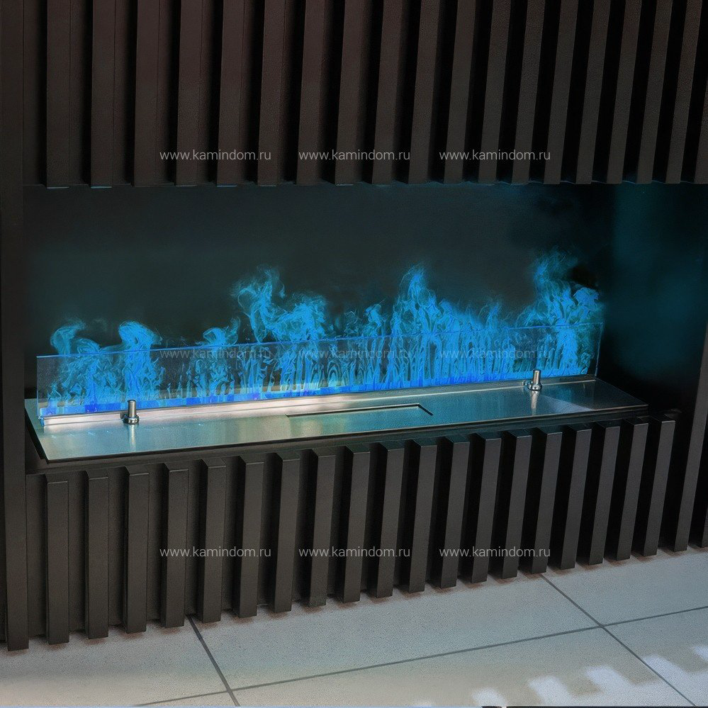 Электрокамин Schones Feuer встроенный 3D FireLine 1200 PRO Steel + RGB Flame купить,NaN