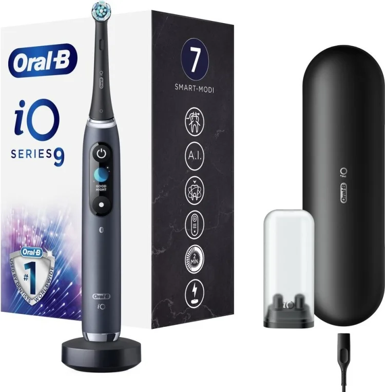 Электрическая зубная щетка Oral-B iO Series 9N черная