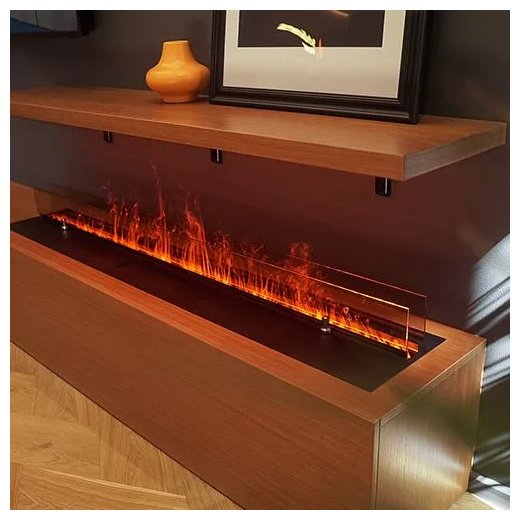 Электрокамин Schones Feuer встроенный 3D FireLine 1500 Steel