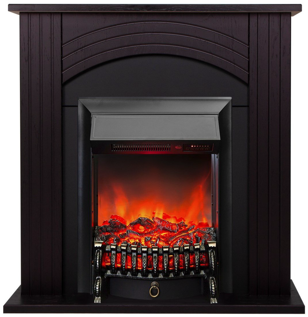 Электрокамин Real Flame напольный Hanna STD DN с очагом Fobos Lux Black RC купить,NaN