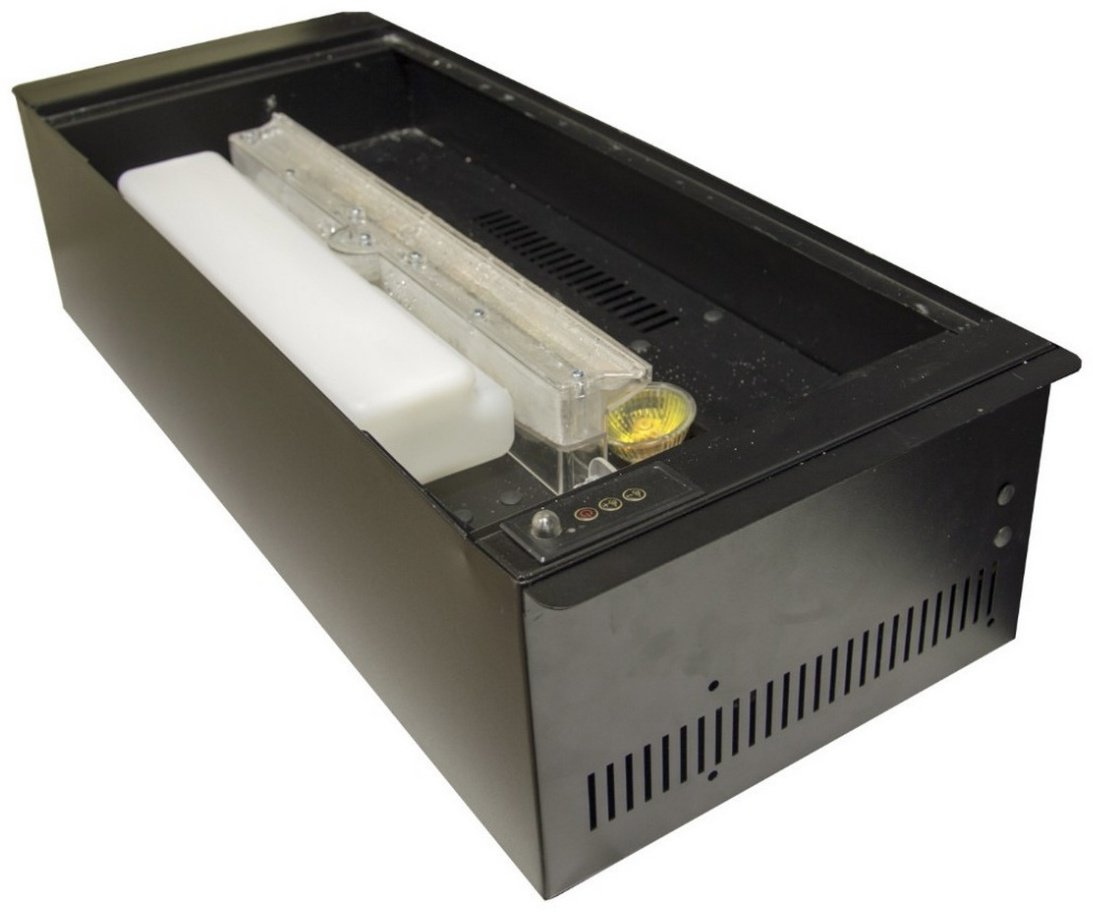 Электрокамин Электроочаг 3D Cassette 630 Black Panel 175х665х300, без обогрева, черный