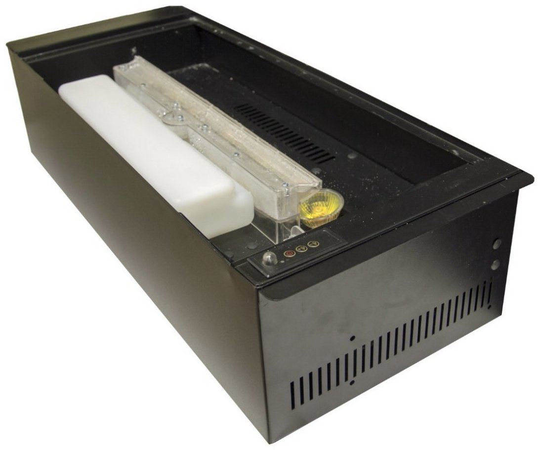 Электрокамин Электроочаг 3D Cassette 630 Black Panel 175х665х300, без обогрева, черный - ForteMarket Электрокамин Электроочаг 3D Cassette 630 Black Panel 175х665х300, без обогрева, черный купить,934205