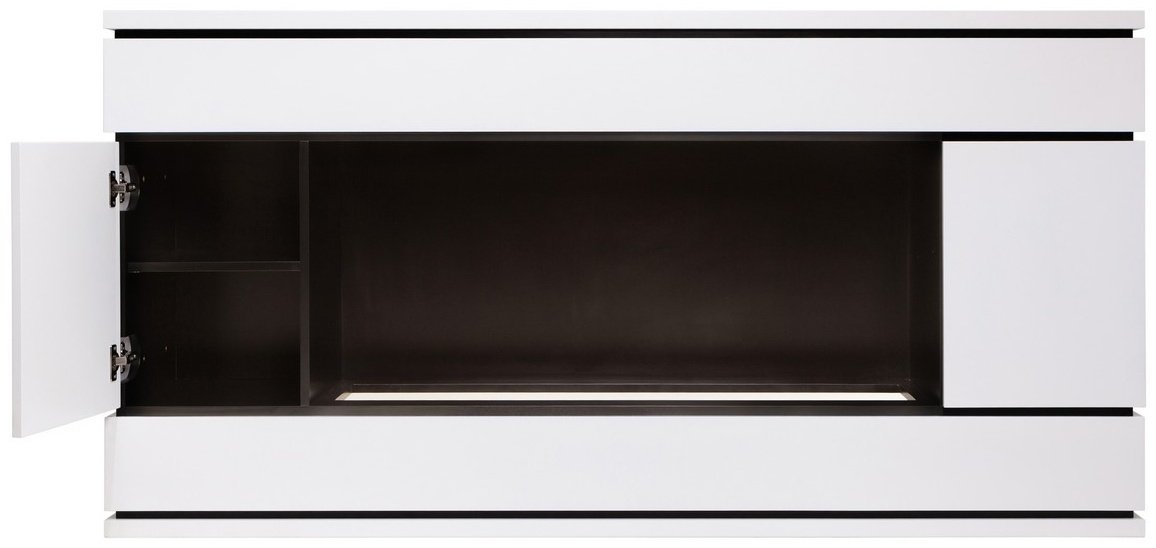 Электрокамин Real Flame напольный Vega CST1000 WT с очагом 3D Cassette 1000 LED RGB