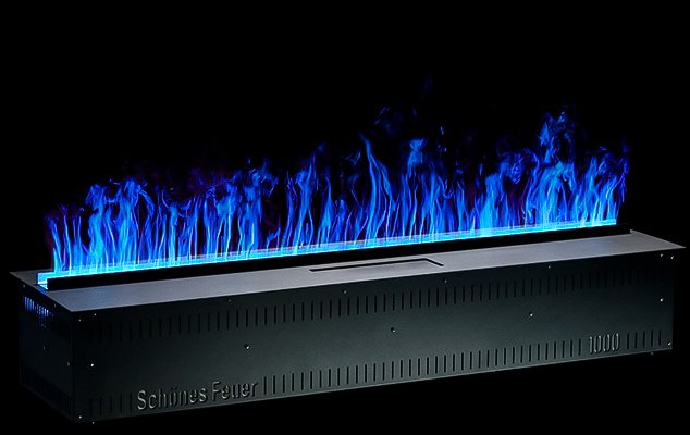 Электрокамин Schones Feuer встроенный 3D FireLine 1000 PRO + RGB Flame