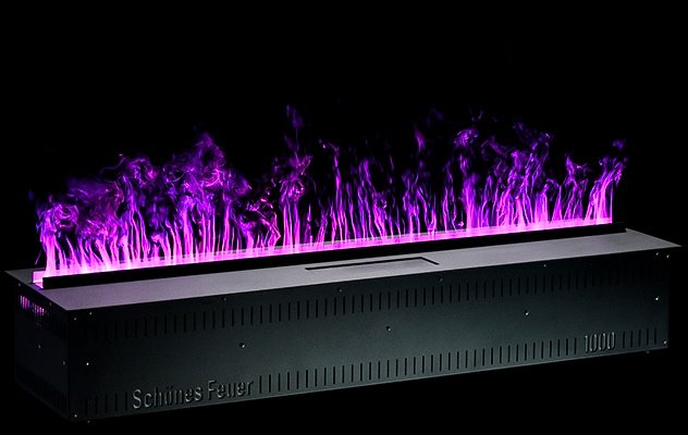 Электрокамин Schones Feuer встроенный 3D FireLine 1000 PRO + RGB Flame