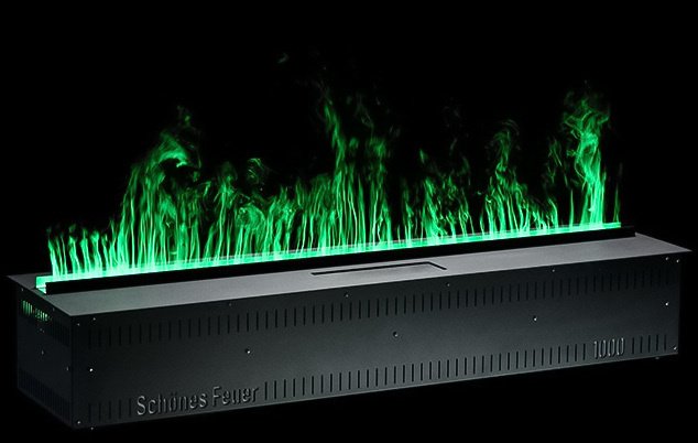 Электрокамин Schones Feuer встроенный 3D FireLine 1000 PRO + RGB Flame