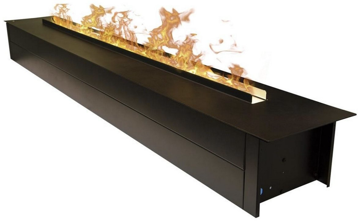 Электрокамин Real Flame встроенный 3D Cassette 1000 Black Panel 170х1075х240, без обогрева, черный купить,1639660