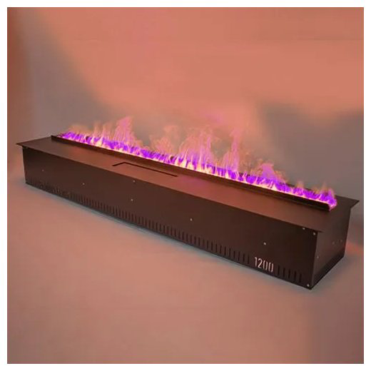 Электрокамин Schones Feuer встроенный 3D FireLine 1200 Steel + Blue Effect Flame купить,NaN