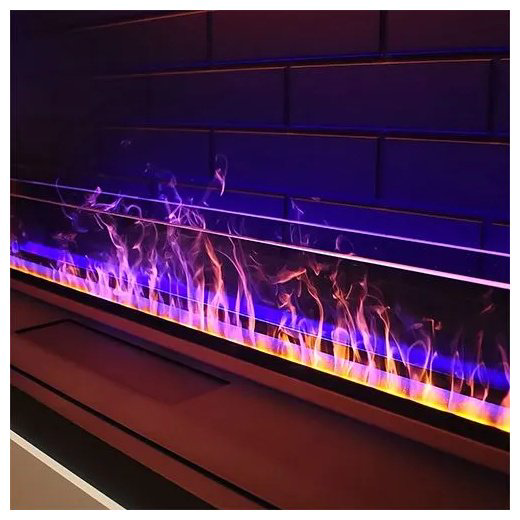 Электрокамин Schones Feuer встроенный 3D FireLine 1200 Steel + Blue Effect Flame купить,NaN