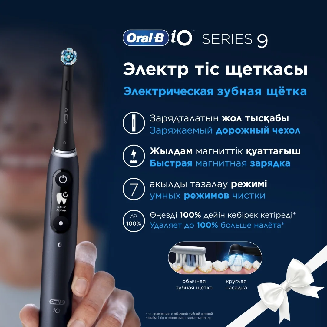 Электрическая зубная щетка Oral-B iO Series 9N черная