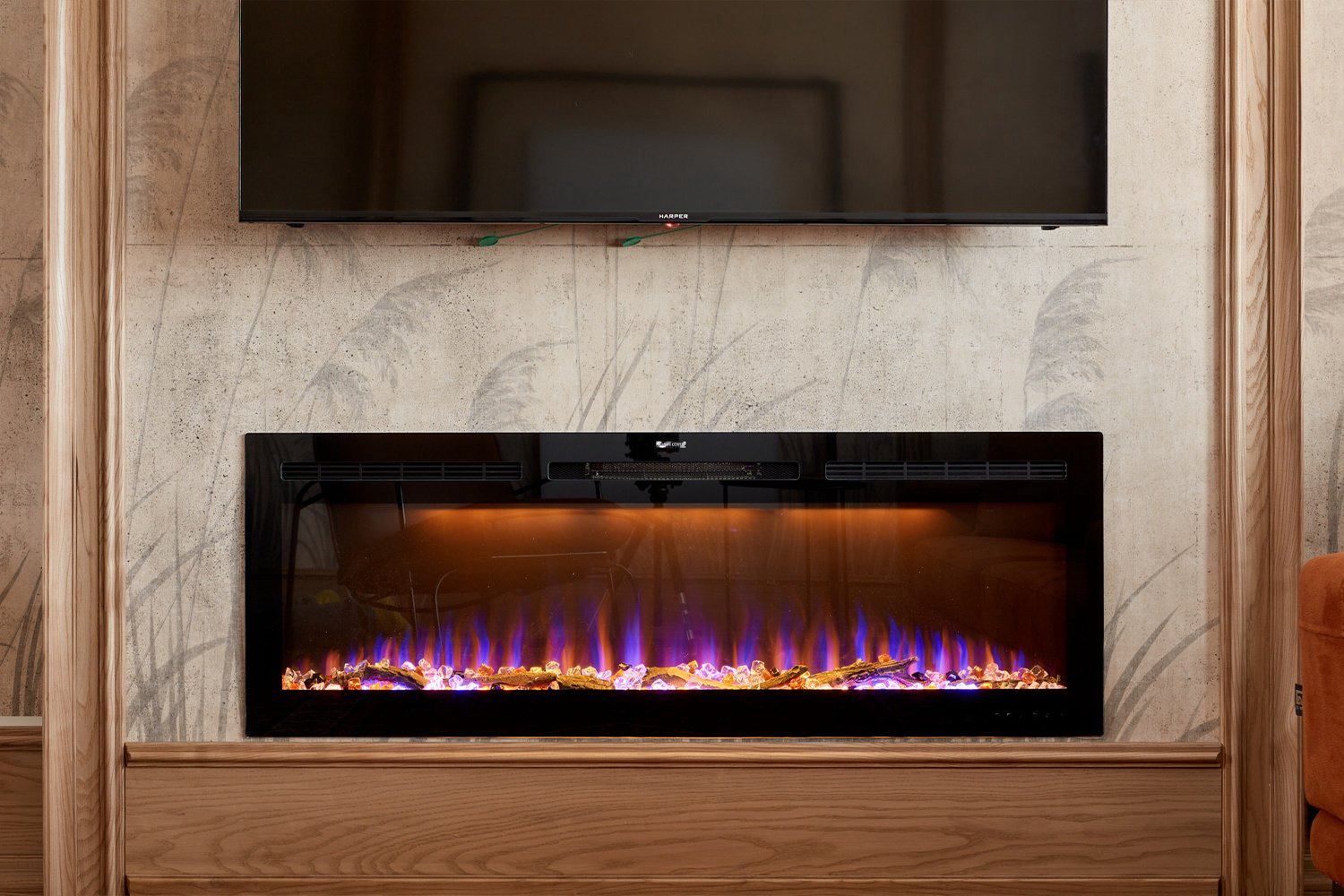 Электрокамин Royal Flame встроенный Crystal 60 RF купить,NaN