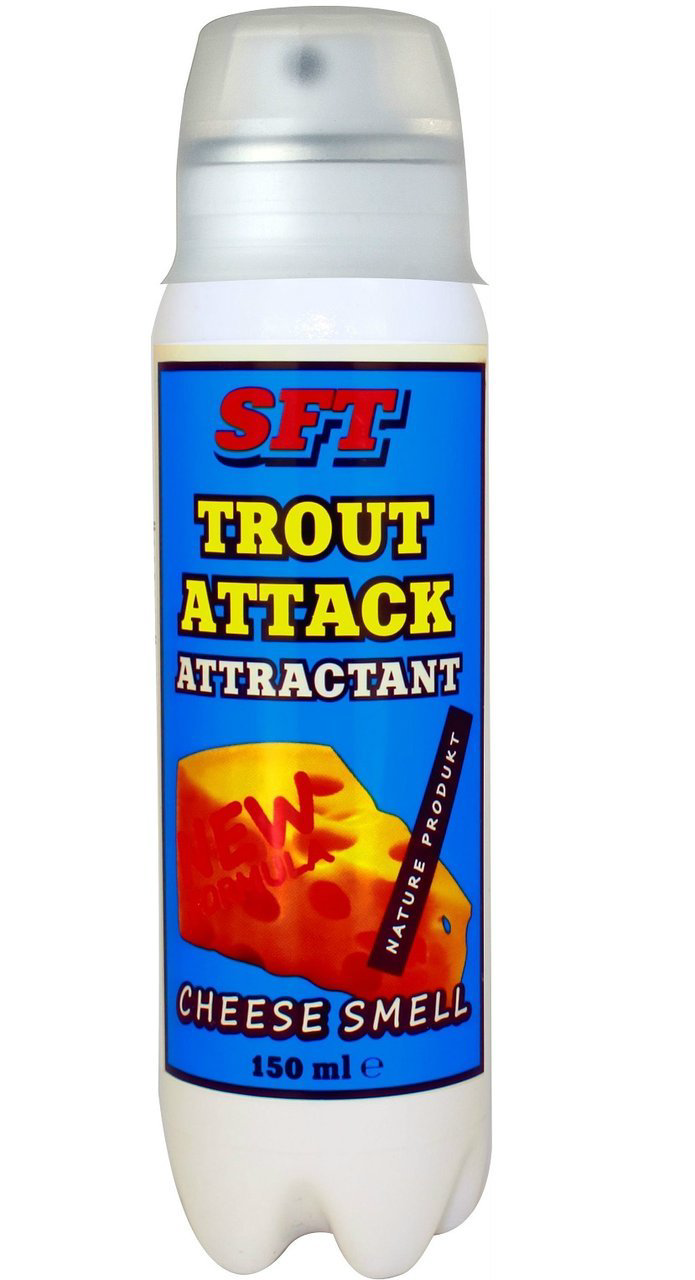 Прикормка SFT Trout Attack с запахом сыра 150мл