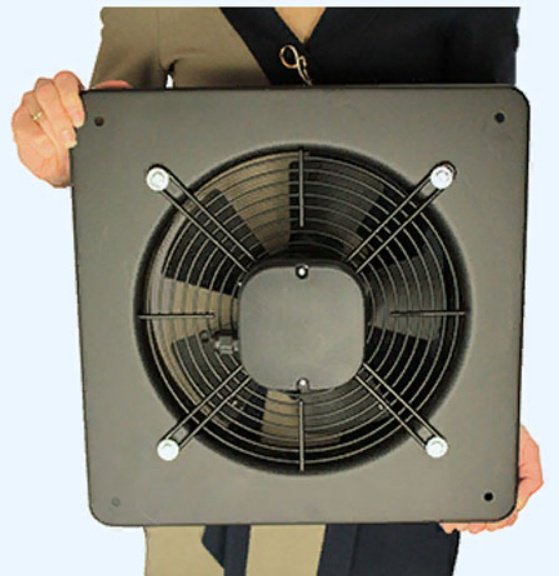 Вытяжной вентилятор ERA осевой D250 мм 80Вт, STORM 250