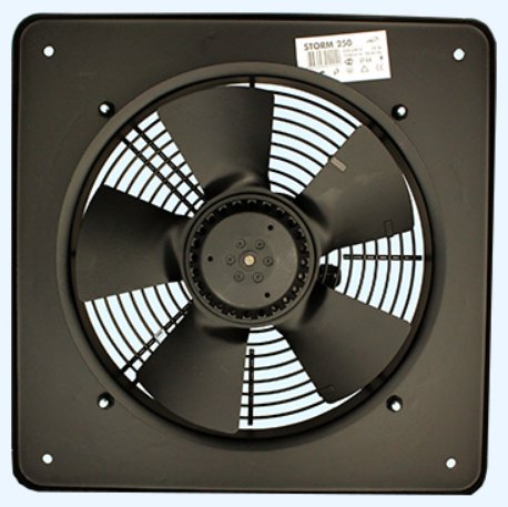 Вытяжной вентилятор ERA осевой D250 мм 80Вт, STORM 250