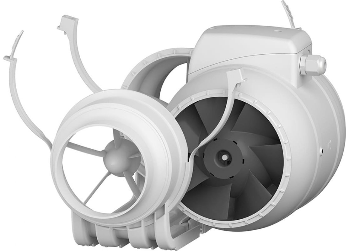 Вытяжной вентилятор ERA канальный 25Вт, D 100 TYPHOON