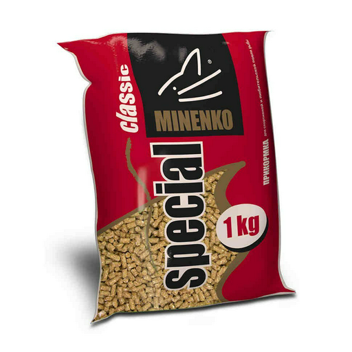 Прикормка Minenko Special Carp Мед 4115 5 мм 1000 гр