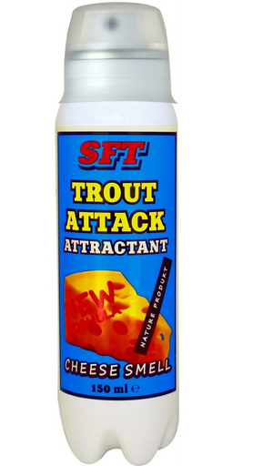 Прикормка SFT Trout Attack с запахом сыра 150мл