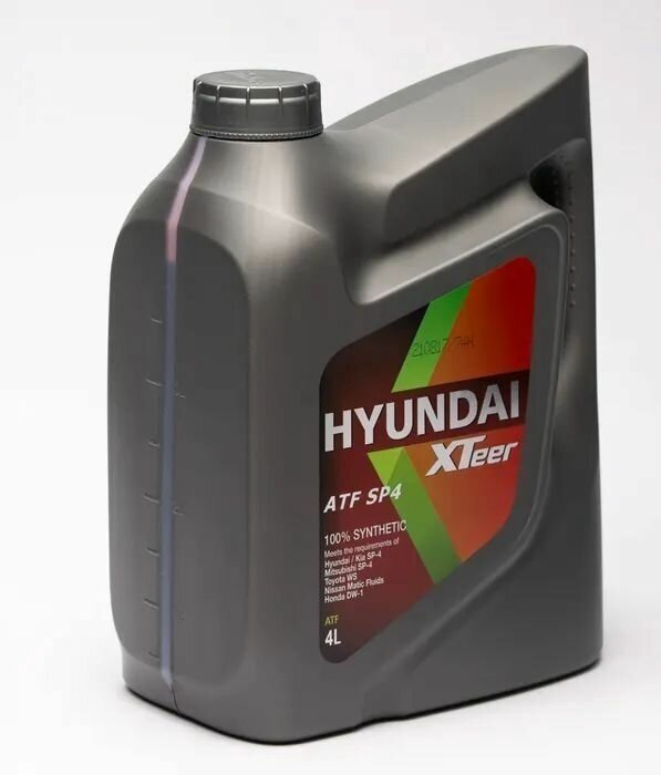 Масло синтетическое Hyundai ATF SPIV XTeer трансмиссионная жидкость для АКПП 4 л купить,NaN