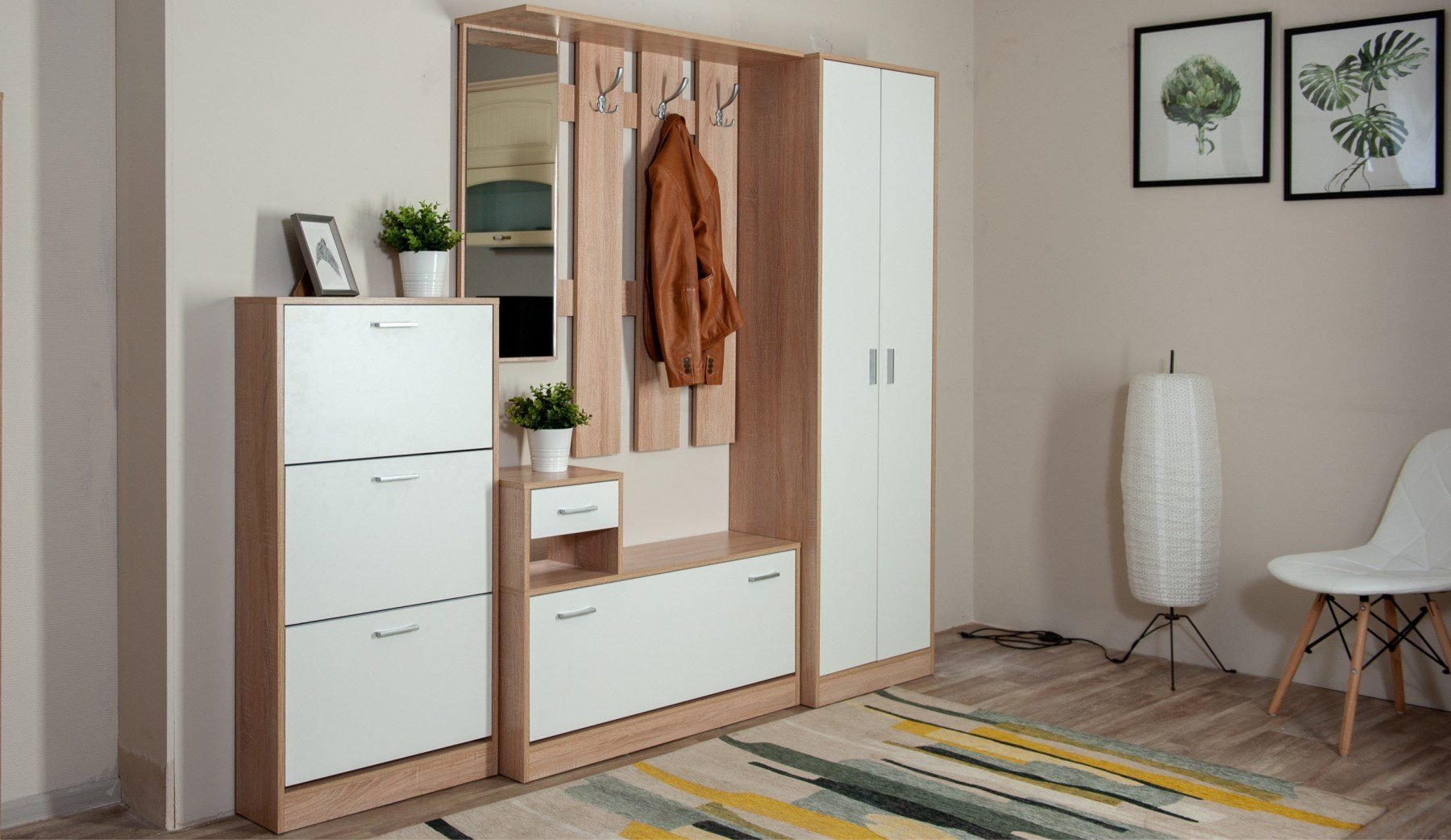 IMPERIAL 238 Интер Прихожая plus шкаф, мультиколор купить,NaN