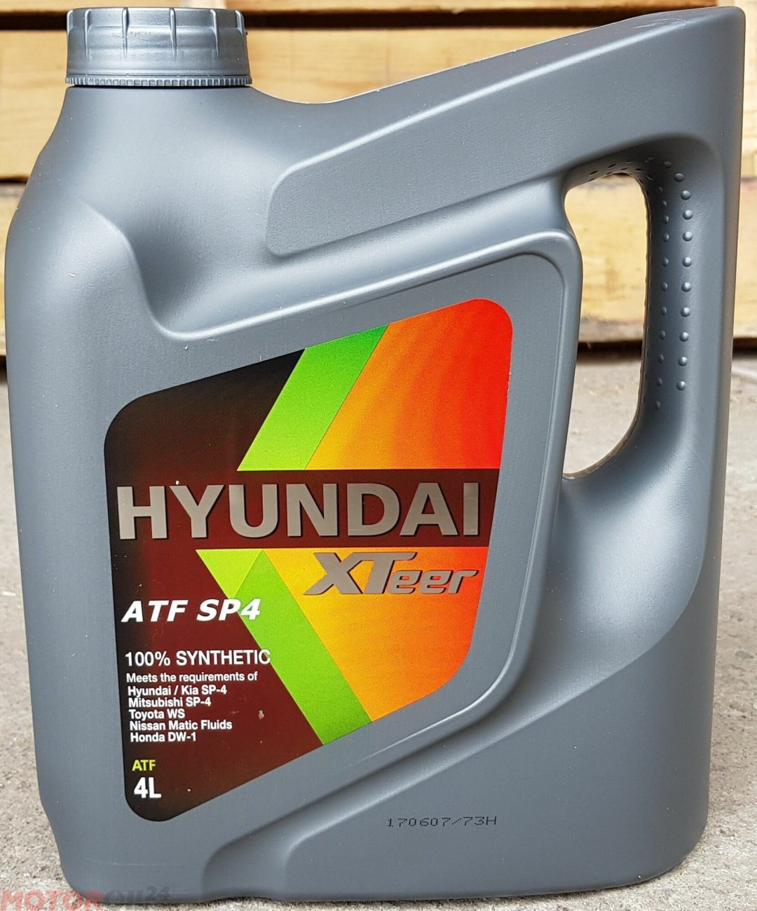 Масло синтетическое Hyundai ATF SPIV XTeer трансмиссионная жидкость для АКПП 4 л купить,NaN