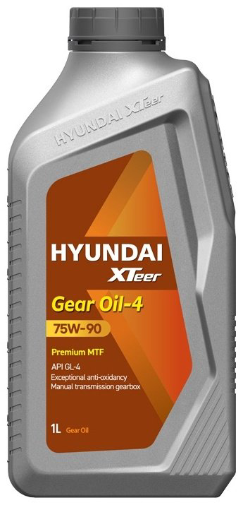 Масло полусинтетическое Hyundai XTeer Gear Oil-4 1 л купить,NaN
