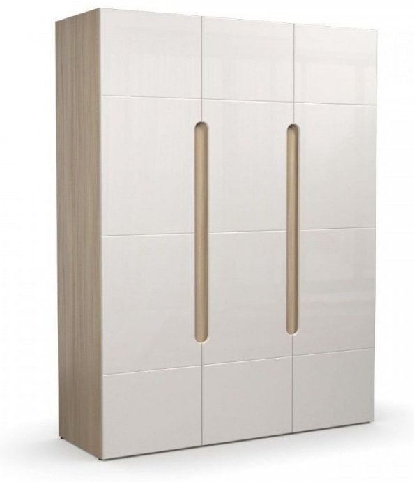 Распашной шкаф ТОО АТЛАНТИК Ltd Палермо FS03, 160x210х56 см, белый, коричневый купить,NaN