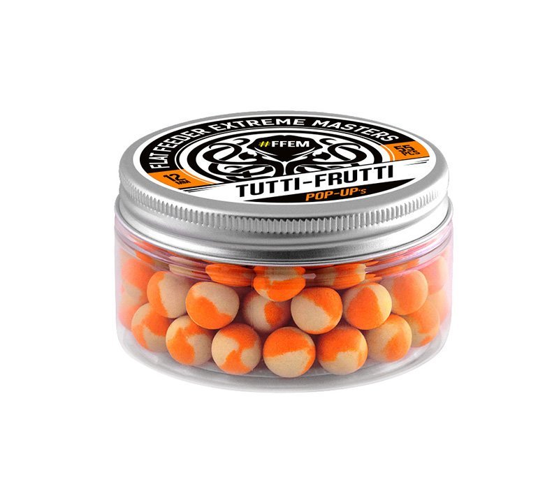 Бойлы FFEM Pop-Up Tutti-Frutti 12 мм 55 шт комбинированный