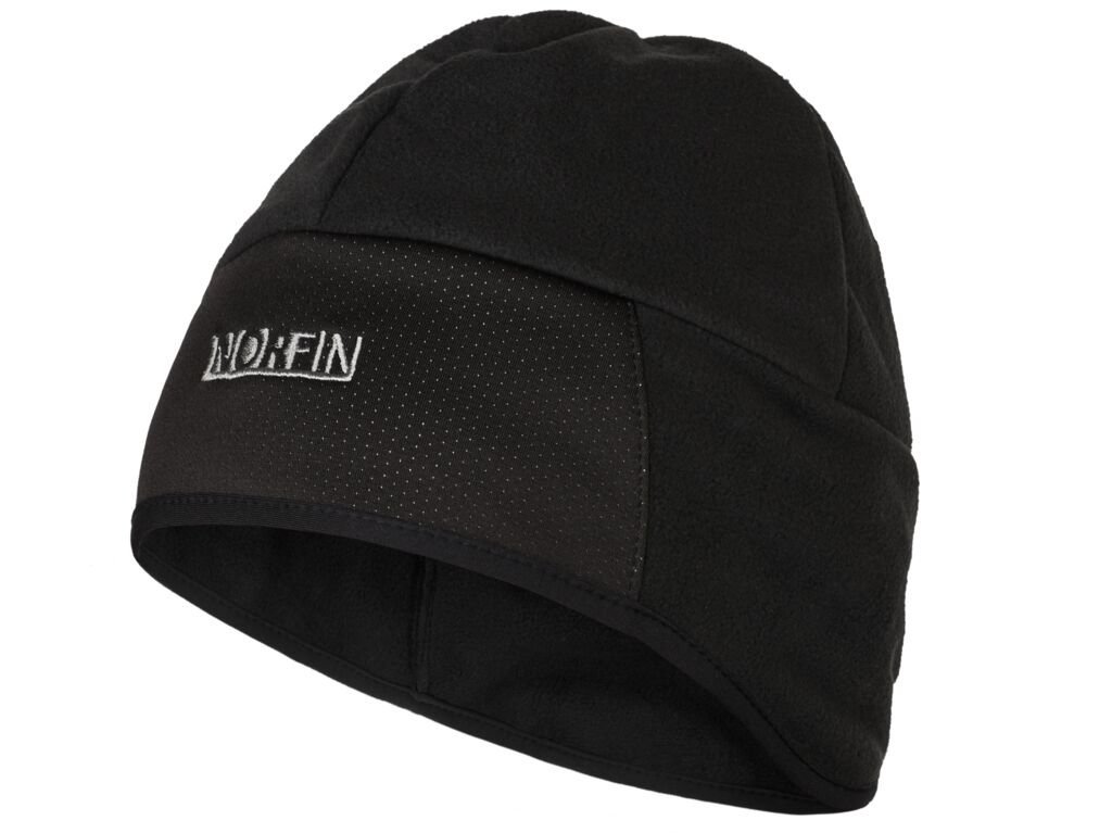Шапка Norfin Fin Windstop 302749-L черная купить,NaN