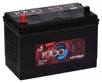 Аккумулятор РЦ-00008314 K700 MF Asia 95 Ач 120D31R 95 Ач прямая