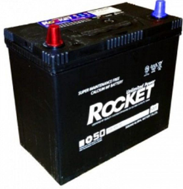 Аккумулятор РЦ-00004242 Rocket 55 Ач т/кл SMF 75B24R 55 Ач прямая